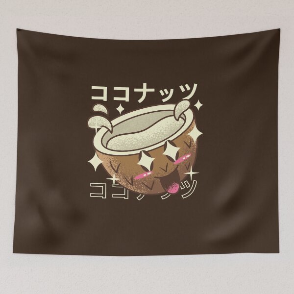 Item preview, Happy Kawaii Coconut designed and sold by nmcreationsshop.