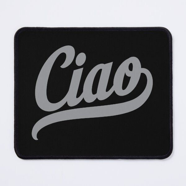 Item preview, Ciao Script Logo (Grey) for Lovers of Italy designed and sold by douglasnorth321.