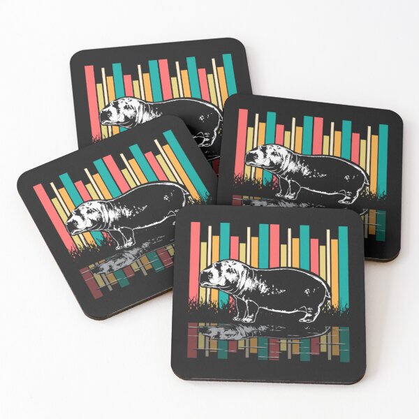 Item preview, Vintage Save Hippos african wildlife designed and sold by ClamenTaon.