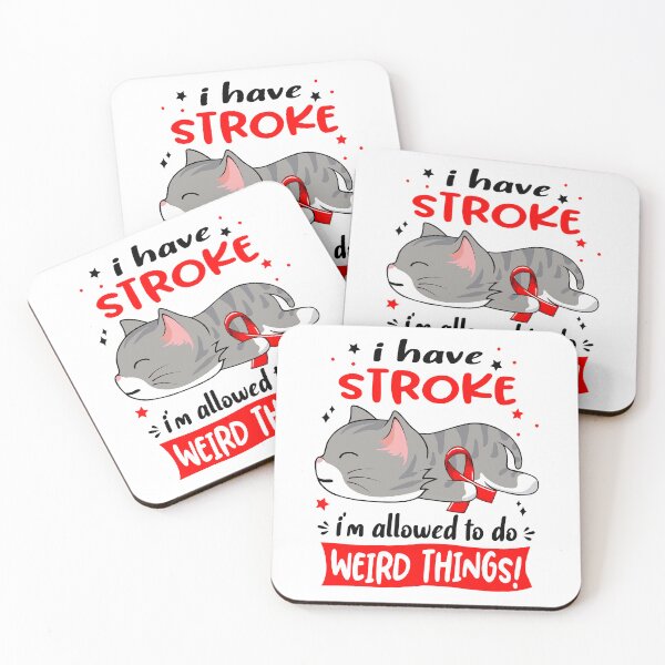 Item preview, Stroke Awareness, I Have Stroke i'm Allowed to do Weird Things! designed and sold by Tammyilaria.