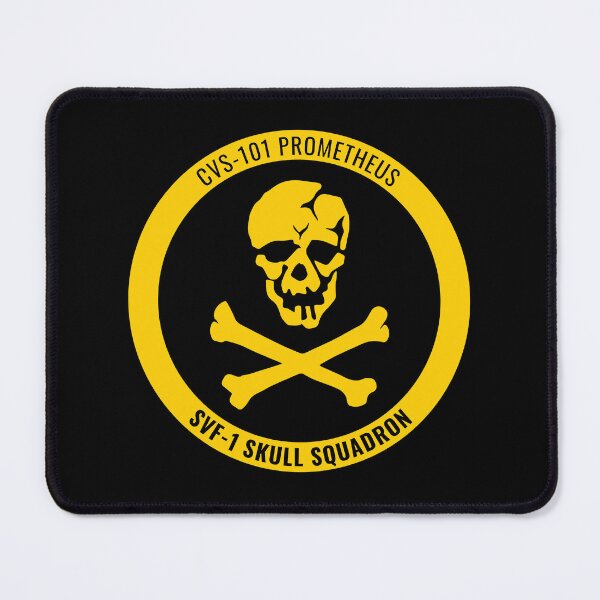 Item preview, CVS-101 Prometheus SVF-1 Skull Squadron Patch - Focker Style designed and sold by Rick Vale.