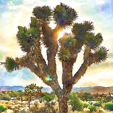Artwork thumbnail, Joshua Tree in Spring by Scott Antonucci