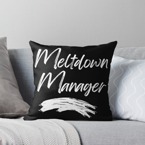Item preview, Meltdown Manager. Funny Mom Life Quote. designed and sold by That Cheeky Tee.