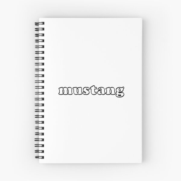 Item preview, Mustang Bubble Letters Mustang Horse designed and sold by theaadesigns.