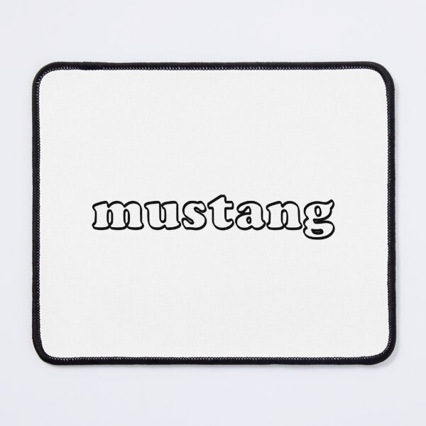 Item preview, Mustang Bubble Letters Mustang Horse designed and sold by theaadesigns.
