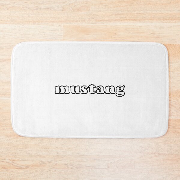 Item preview, Mustang Bubble Letters Mustang Horse designed and sold by theaadesigns.