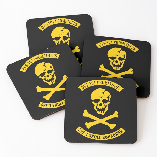 Item preview, CVS-101 Prometheus SVF-1 Skull Squadron Patch designed and sold by Rick Vale.