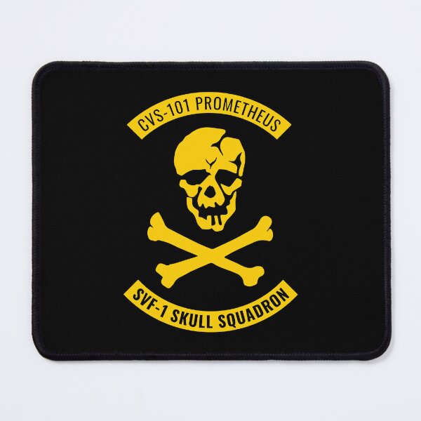 Item preview, CVS-101 Prometheus SVF-1 Skull Squadron Patch designed and sold by Rick Vale.