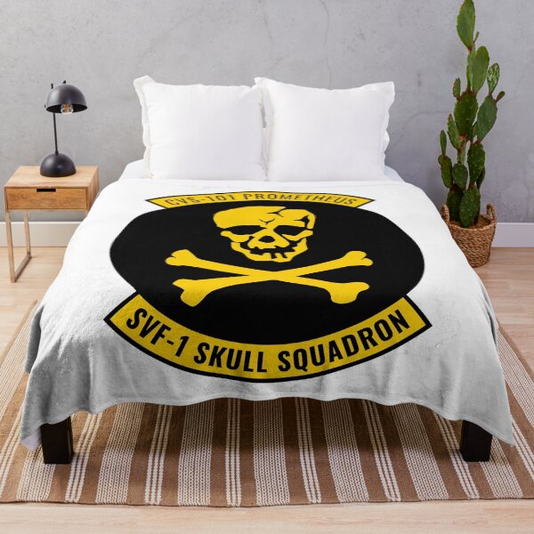 Item preview, CVS-101 Prometheus SVF-1 Skull Squadron Patch designed and sold by Rick Vale.