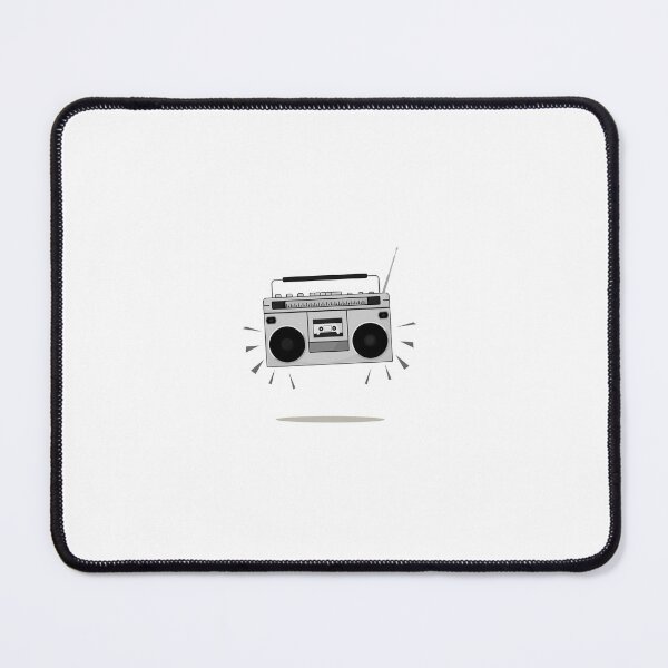 Item preview, Stereophonics Classic Silver Vintage Boombox - By Asdev designed and sold by asdev.