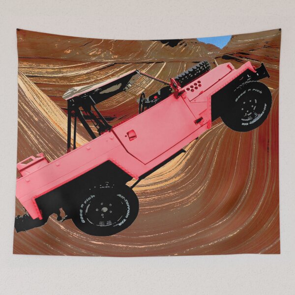 Item preview, Off Road In Pink designed and sold by janraydesigns.