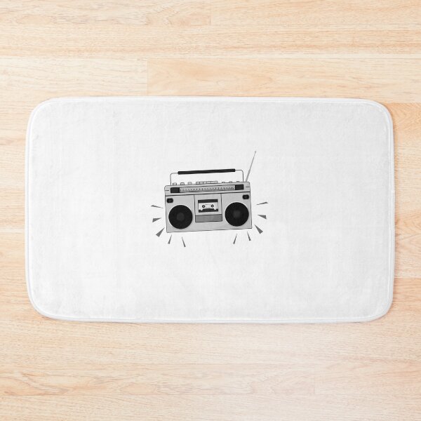 Item preview, Stereophonics Classic Silver Vintage Boombox - By Asdev designed and sold by asdev.