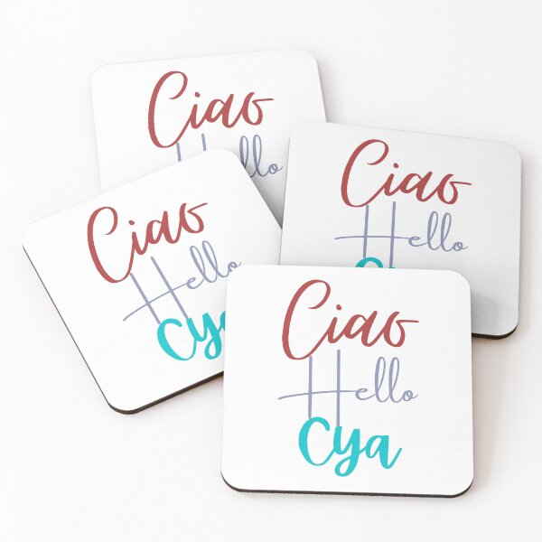 Item preview, Ciao Hello Cya designed and sold by AtlanticFossils.