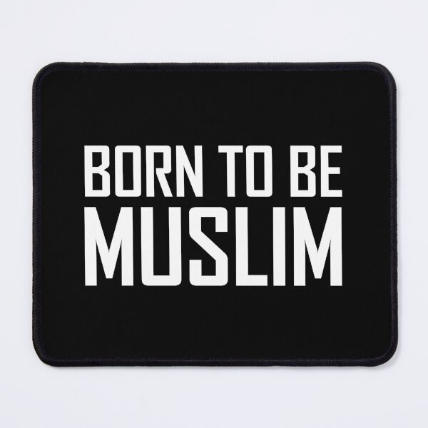 Item preview, born to be muslim - islamic art quotes 3 designed and sold by EfenDesign.