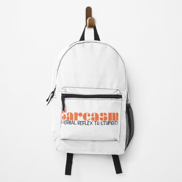 Item preview, Sarcasm a verbal reflex to stupidity designed and sold by ErmessThiings.