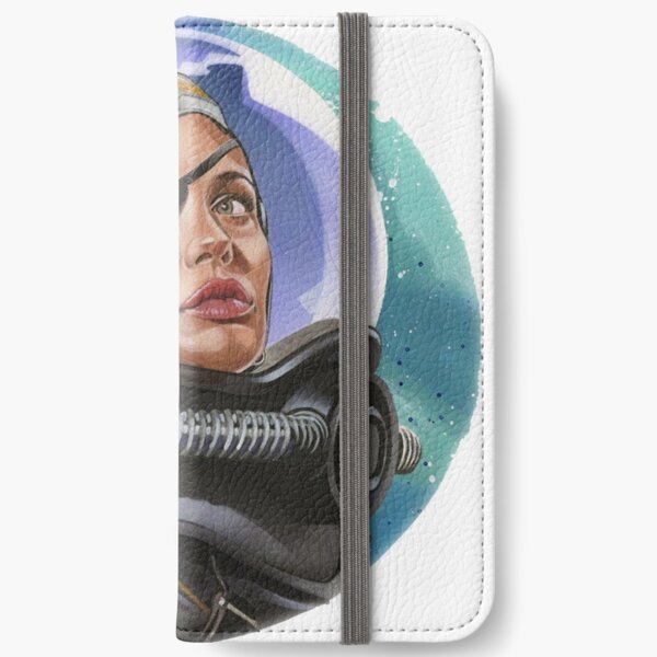 Angelina Jolie - Sky captain and the world of tomorrow iPhone Wallet by  NROArteDigital