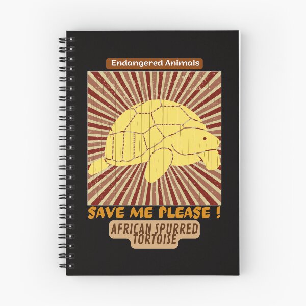 Item preview,  African Spurred Tortoise Endangered Animals designed and sold by yassooarts.