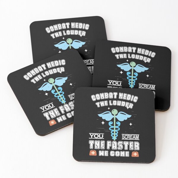 Item preview, Combat Medic T Shirt - The Louder You Scream Faster We Come Outfit Army designed and sold by PrintOfi.