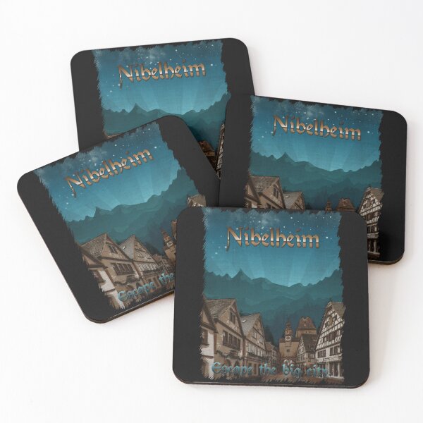 Item preview, Nibelheim: Escape the big city. designed and sold by ArkainRose.