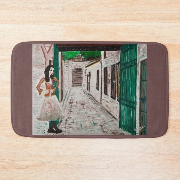 Item preview, Woman at Kelly's Steps designed and sold by JDLPaintings.