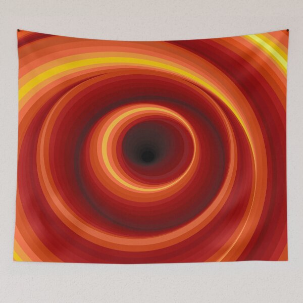Item preview, Hypnotic Orange Vertigo Hole designed and sold by BluedarkArt.