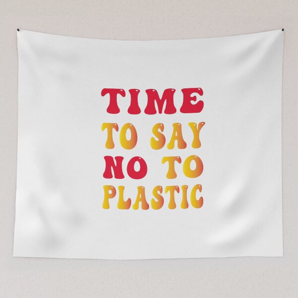Item preview, time to say no to plastic designed and sold by bahdsgraphic.