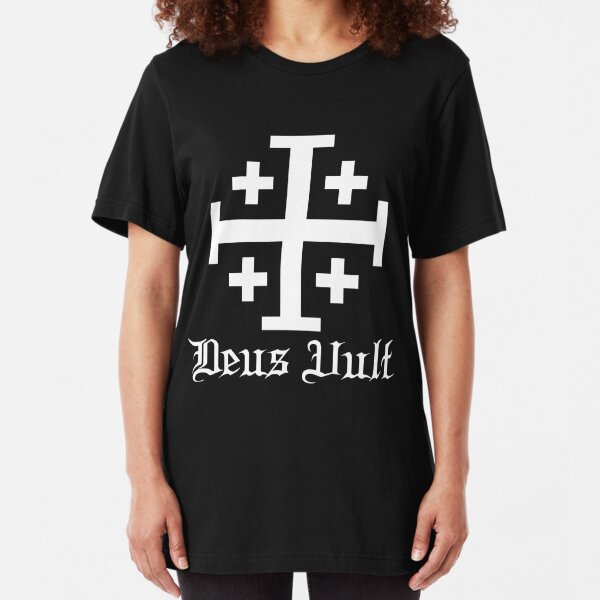 crusader cross t shirt