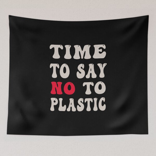 Item preview, time to say no to plastic designed and sold by bahdsgraphic.