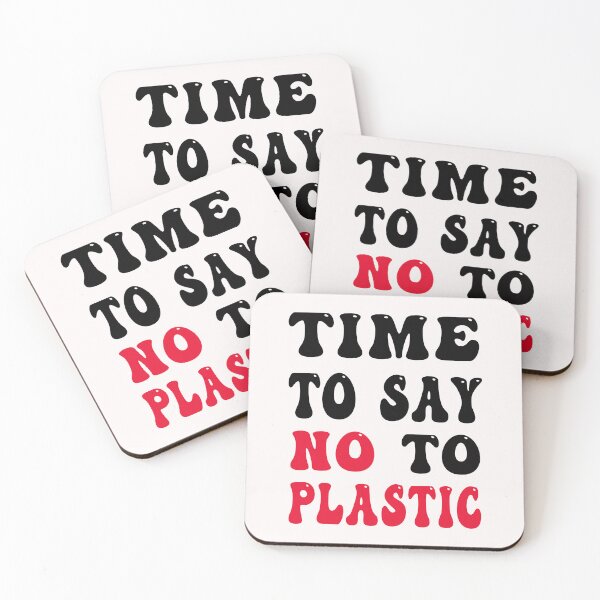 Item preview, time to say no to plastic designed and sold by bahdsgraphic.