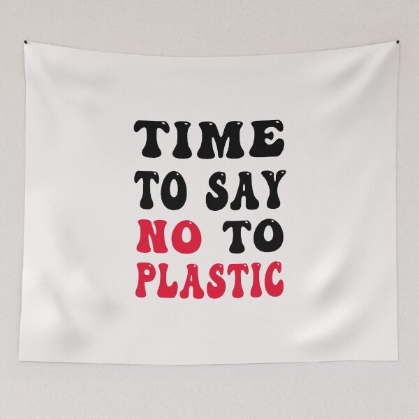Item preview, time to say no to plastic designed and sold by bahdsgraphic.