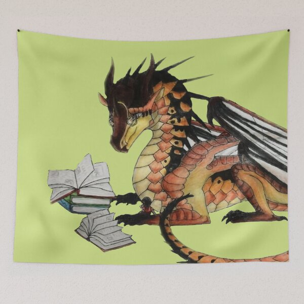 Item preview, Cricket with scavenger - Wings of Fire designed and sold by Lycoris ArtSpark.