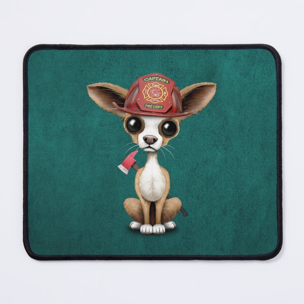 Item preview, Cute Chihuahua Puppy Firefighter designed and sold by JeffBartels.