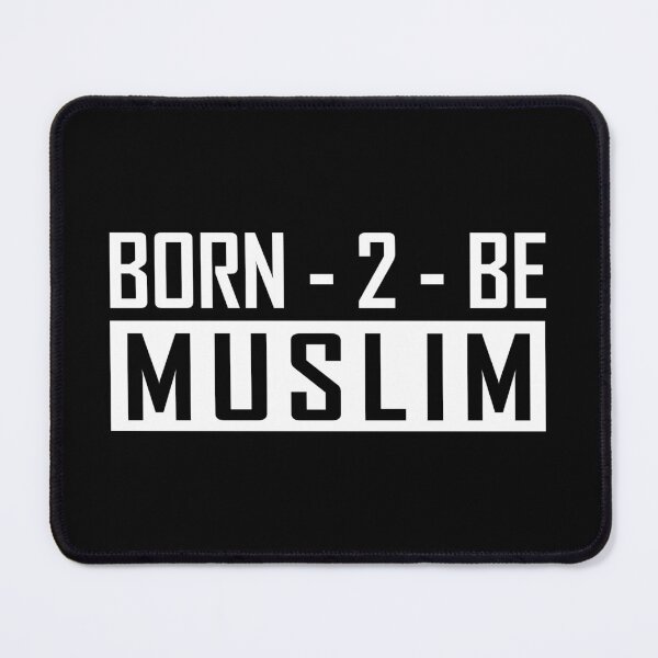 Item preview, born to be muslim - islamic art quotes 4 designed and sold by EfenDesign.
