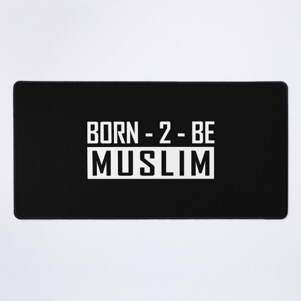 Item preview, born to be muslim - islamic art quotes 4 designed and sold by EfenDesign.