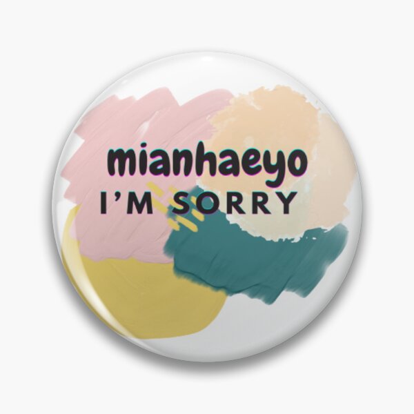 Item preview, I am sorry designed and sold by Emplan.