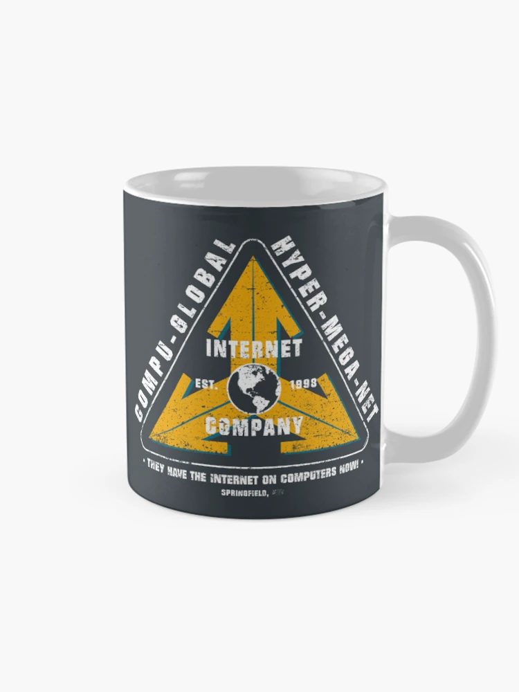 Thumbnail 3 of 6, Coffee Mug, Internet Company (worn) [Roufxis-Rb] designed and sold by RoufXis.