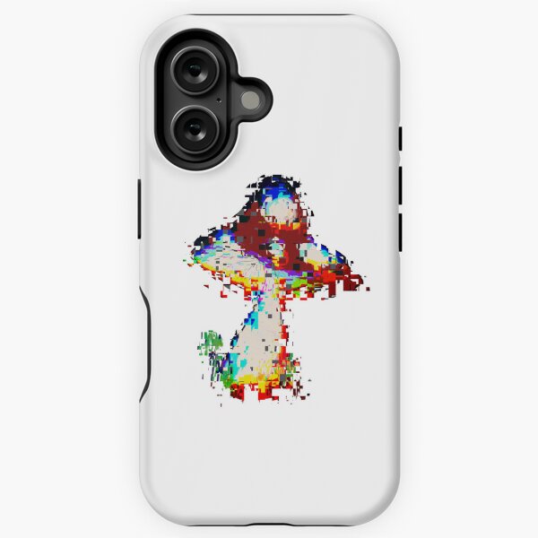 Vista previa del artículo con la obra «Champiñón defectuoso», diseñado y vendido por The Flickerbug.