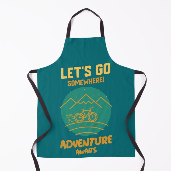 Item preview, Lets Go Somewhere Adventure Awaits (Bicycle) designed and sold by FilmmakersPOV.