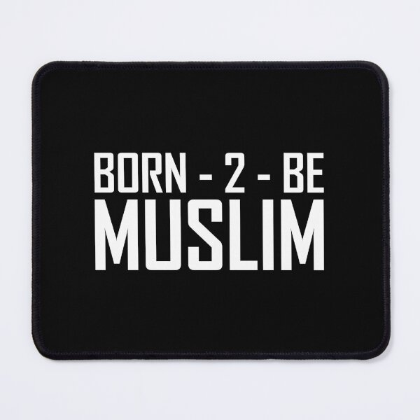 Item preview, born to be muslim - islamic art quotes 5 designed and sold by EfenDesign.