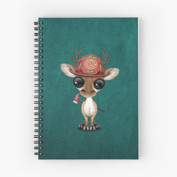 Item preview, Cute Baby Deer Firefighter designed and sold by JeffBartels.