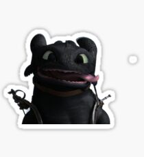 Toothless sticker Sticker