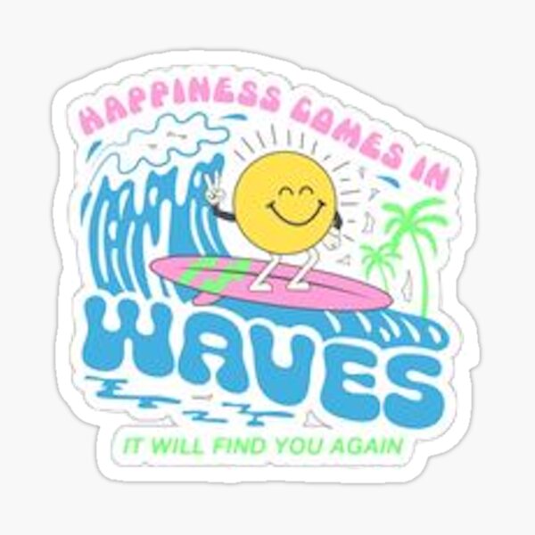 Aperçu de l'œuvre le bonheur vient par vagues créée et vendue par andi0521.