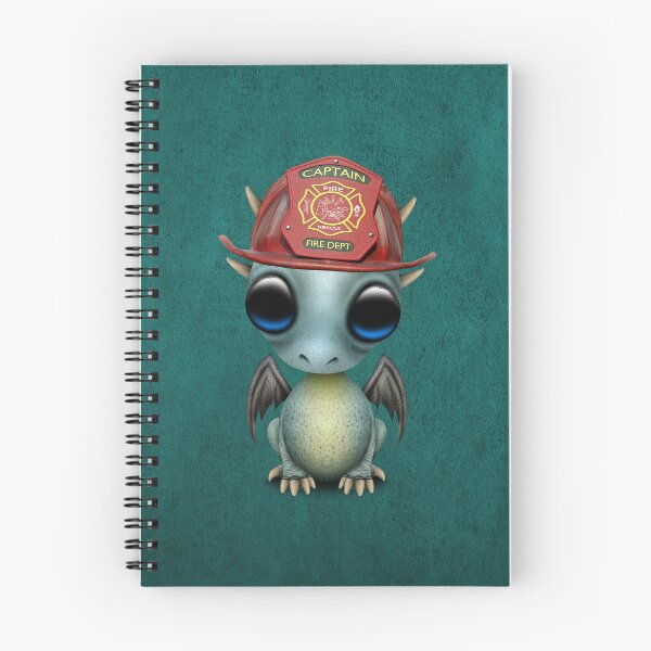 Item preview, Cute Baby Dragon Firefighter designed and sold by JeffBartels.