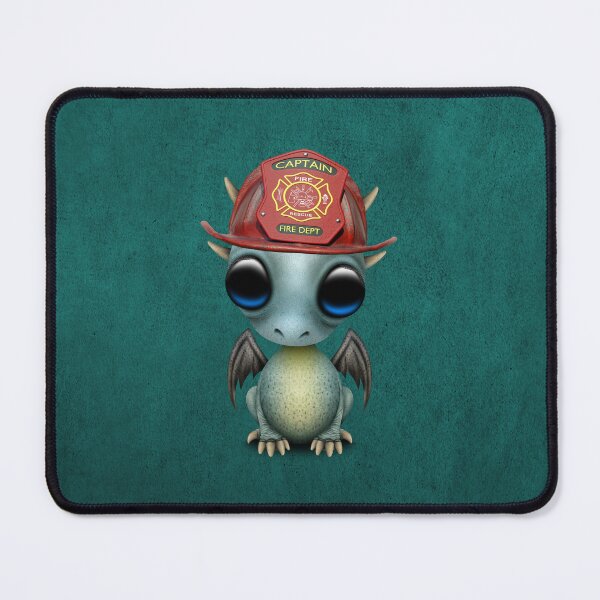 Item preview, Cute Baby Dragon Firefighter designed and sold by JeffBartels.