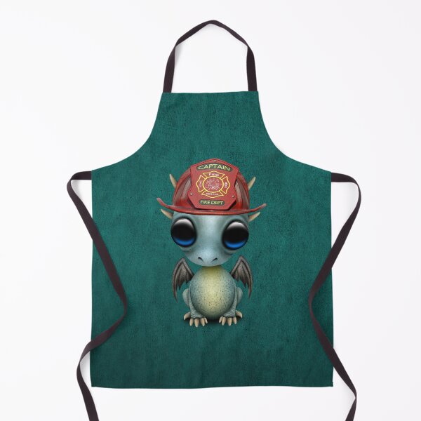 Item preview, Cute Baby Dragon Firefighter designed and sold by JeffBartels.