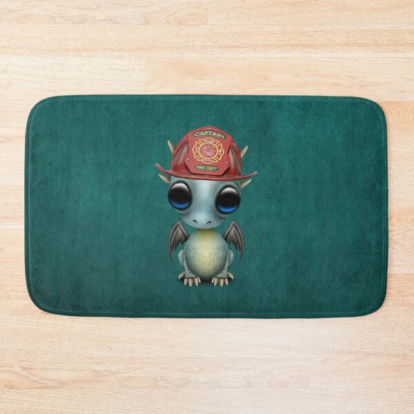 Item preview, Cute Baby Dragon Firefighter designed and sold by JeffBartels.