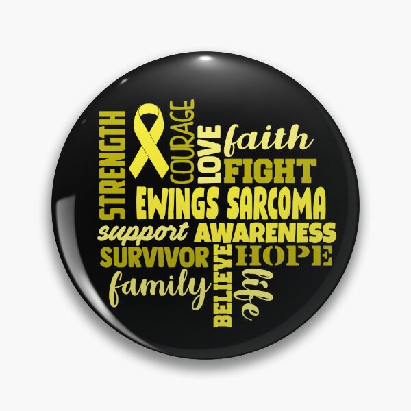 Item preview, Ewings Sarcoma Awareness - Strength Courage Faith Hope Love Fight Support Survivor Family Life Believe designed and sold by Hilten.