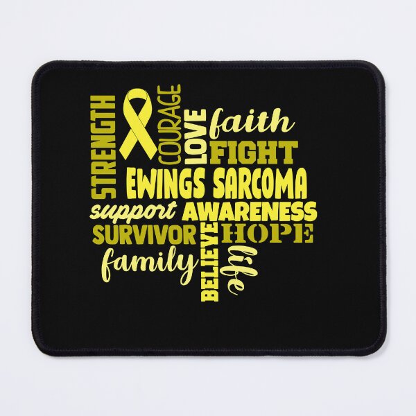 Item preview, Ewings Sarcoma Awareness - Strength Courage Faith Hope Love Fight Support Survivor Family Life Believe designed and sold by Hilten.