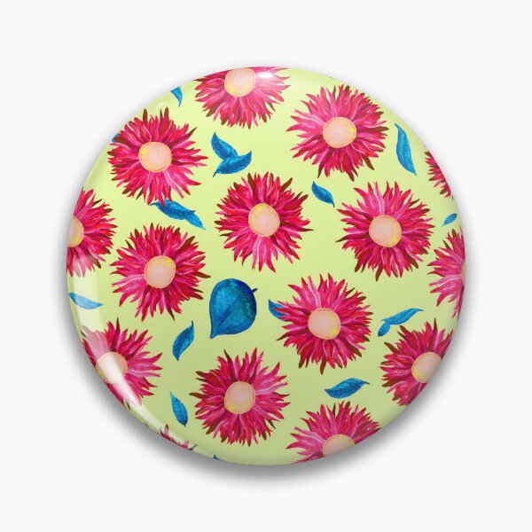 Item preview, Scattered Flowers (Bright Garden) Watercolor Pattern designed and sold by JynnDoesArt.