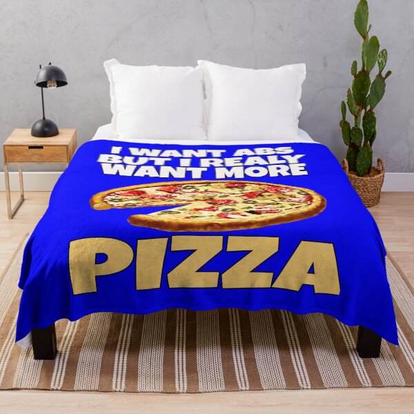 Item preview, Funny Humor Pizza Lover I Want Abs But I Really Want More Pizza designed and sold by fantasticdesign.